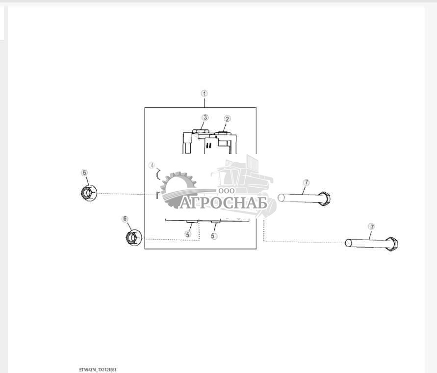 Клапан блокировки бокового смещения 